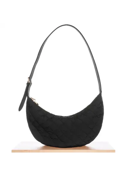 Quilted Crossbody | Black