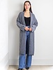 Vera Full Length Knit Cardigan | Grey