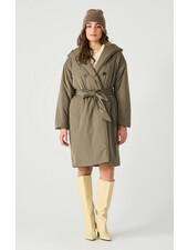 Puffer Trench Coat