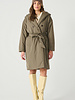 Puffer Trench Coat