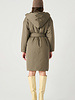 Puffer Trench Coat