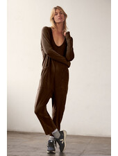 Free People Hot Shot Long-Sleeve Onesie | Expresso