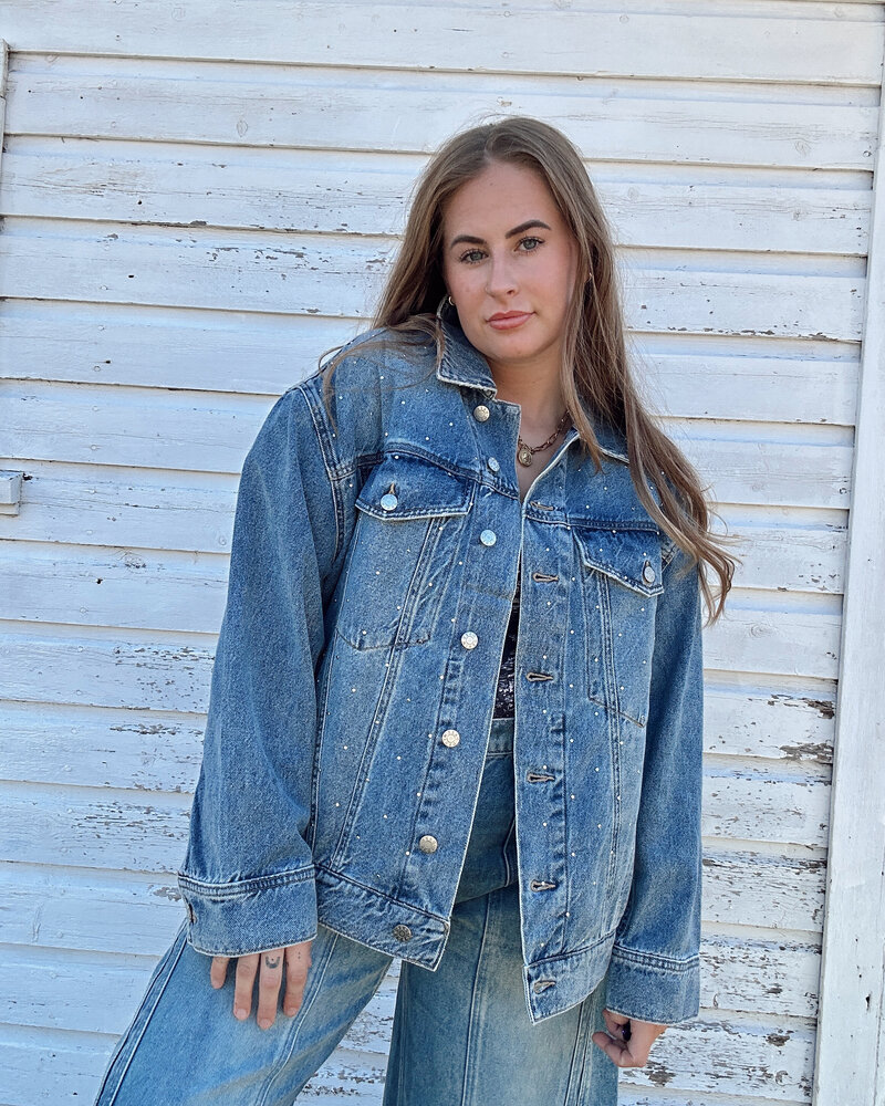 Beau Boyfriend Denim Jacket | Twinkle