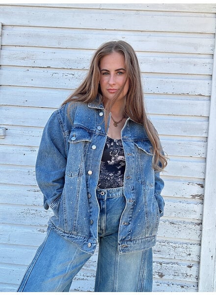 Beau Boyfriend Denim Jacket | Twinkle