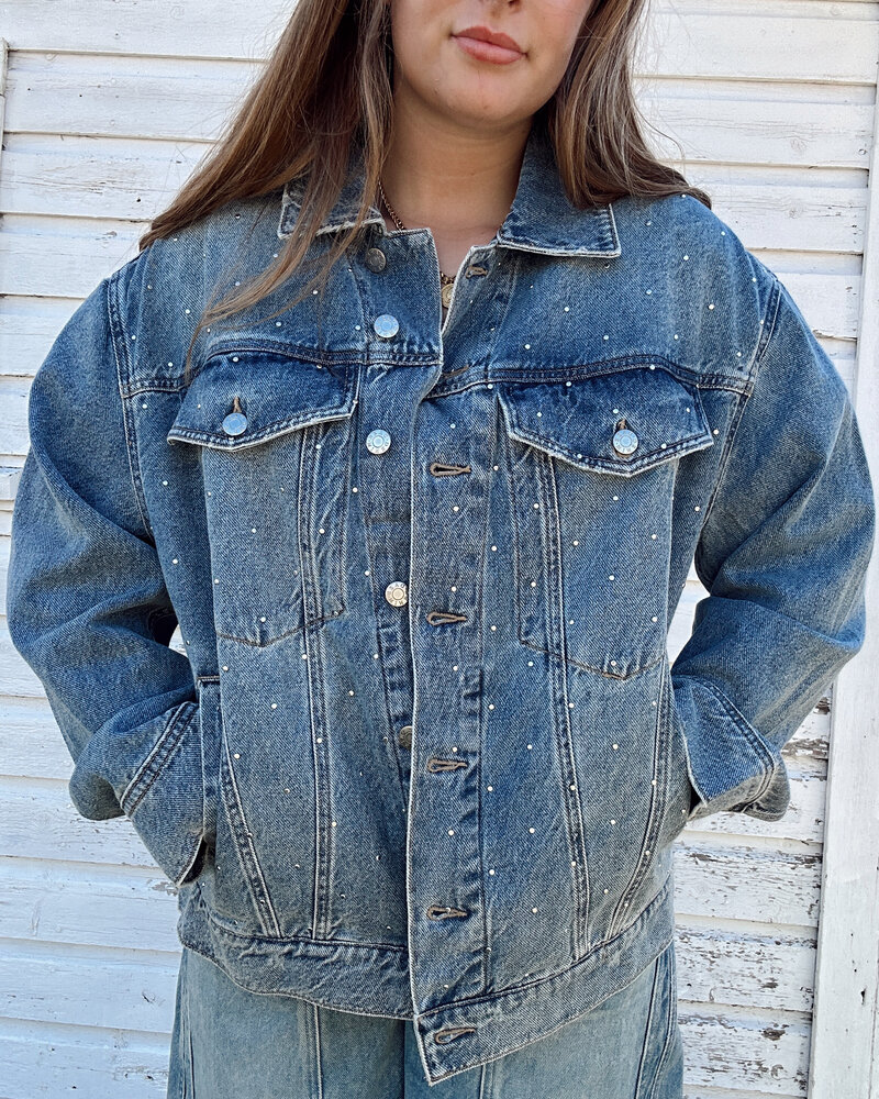 Beau Boyfriend Denim Jacket | Twinkle