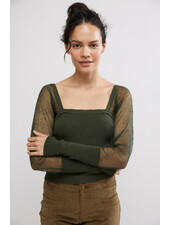 Free People Night After Night Long Sleeve | Emerald