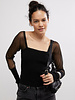 Free People Night After Night Long Sleeve | Black