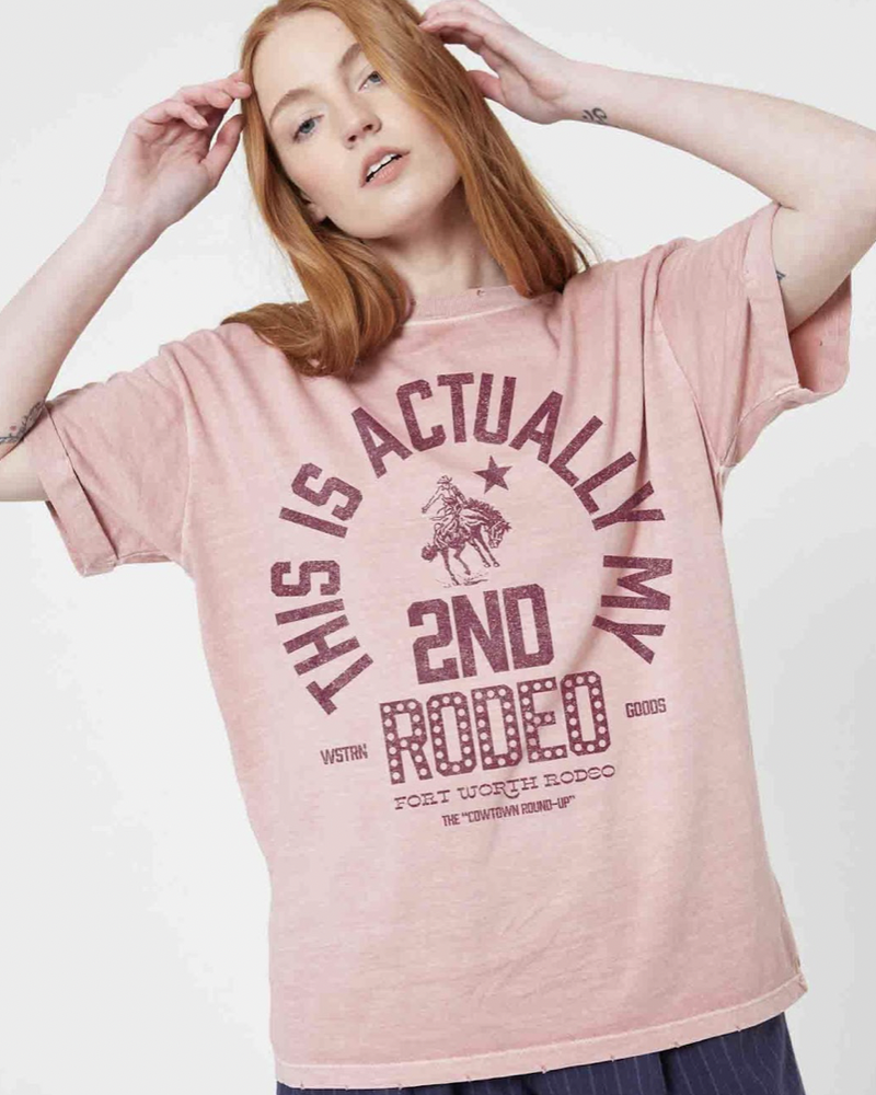 Girldangerous Second Rodeo Boyfriend Tee