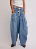 Free People Margo Barrel Pull-On Jeans