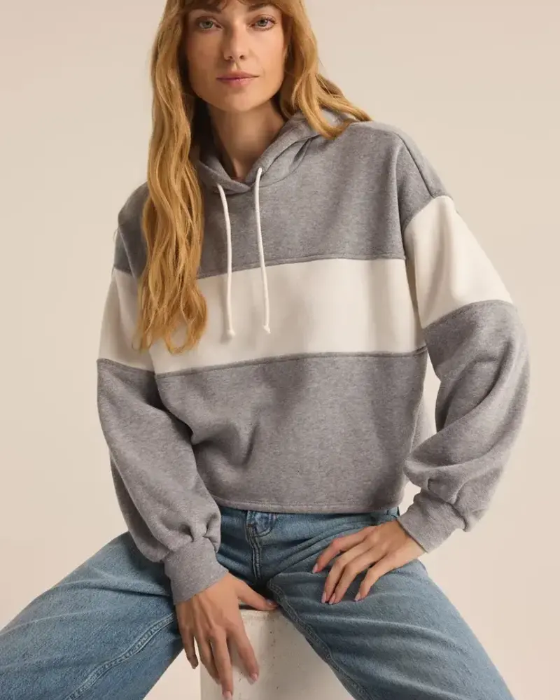 Z Supply Landing Color Block Hoodie