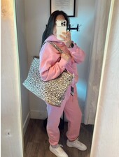 Quilted Expandable Tote | Leopard