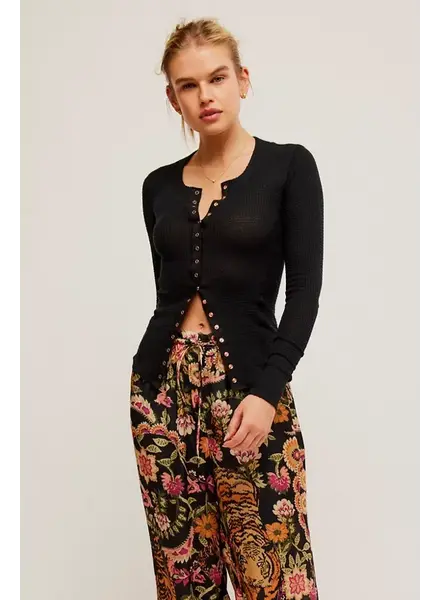 Free People Going Places Card | Black