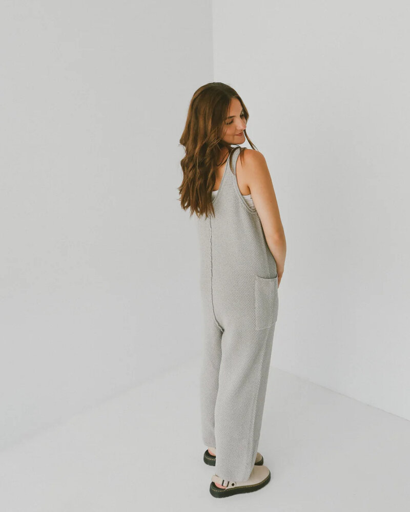 Dreamy Stone Knitted Jumpsuit