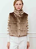 Tulipa Puffer Gilet | Mink