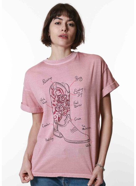 Girldangerous Boot Boyfriend Tee