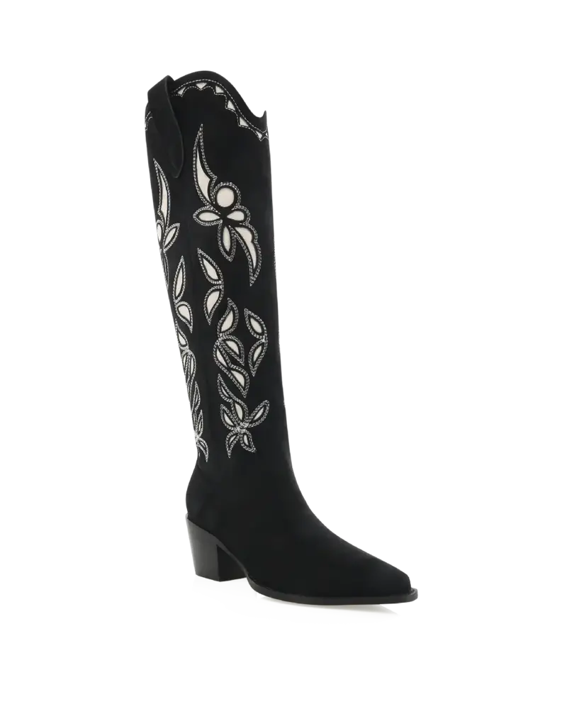Della Western Boot | Black