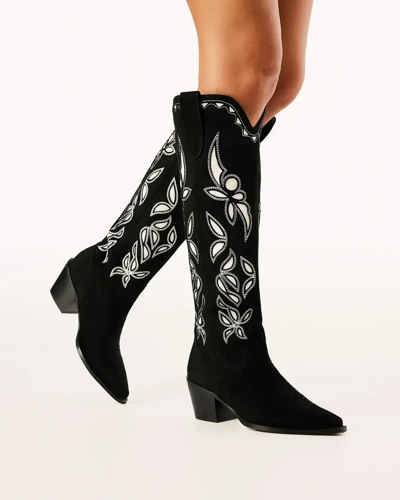 Della Western Boot | Black