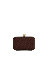 Neveah Woven Clutch | Expresso