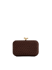 Neveah Woven Clutch | Expresso
