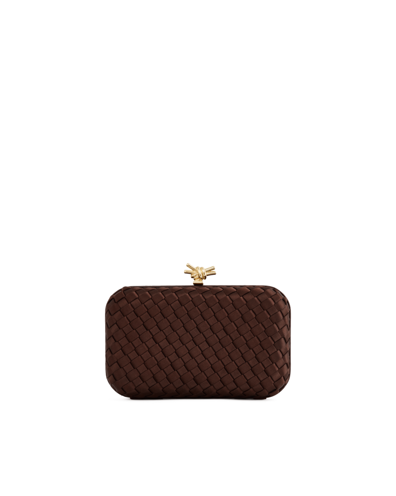 Neveah Woven Clutch | Expresso
