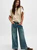 Free People Benji Relaxed Wide-Leg Jeans | Salt Of The Earth