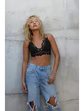 Free People Adella Bralette | Black