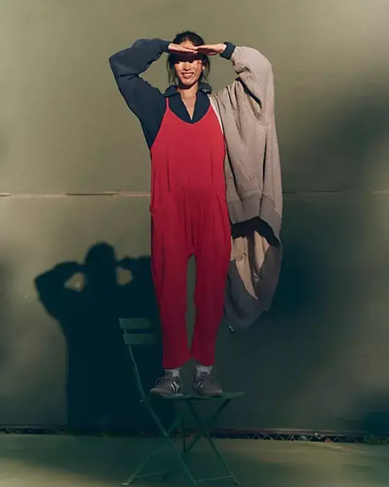 Free People Hot Shot Onesie | Winterberry