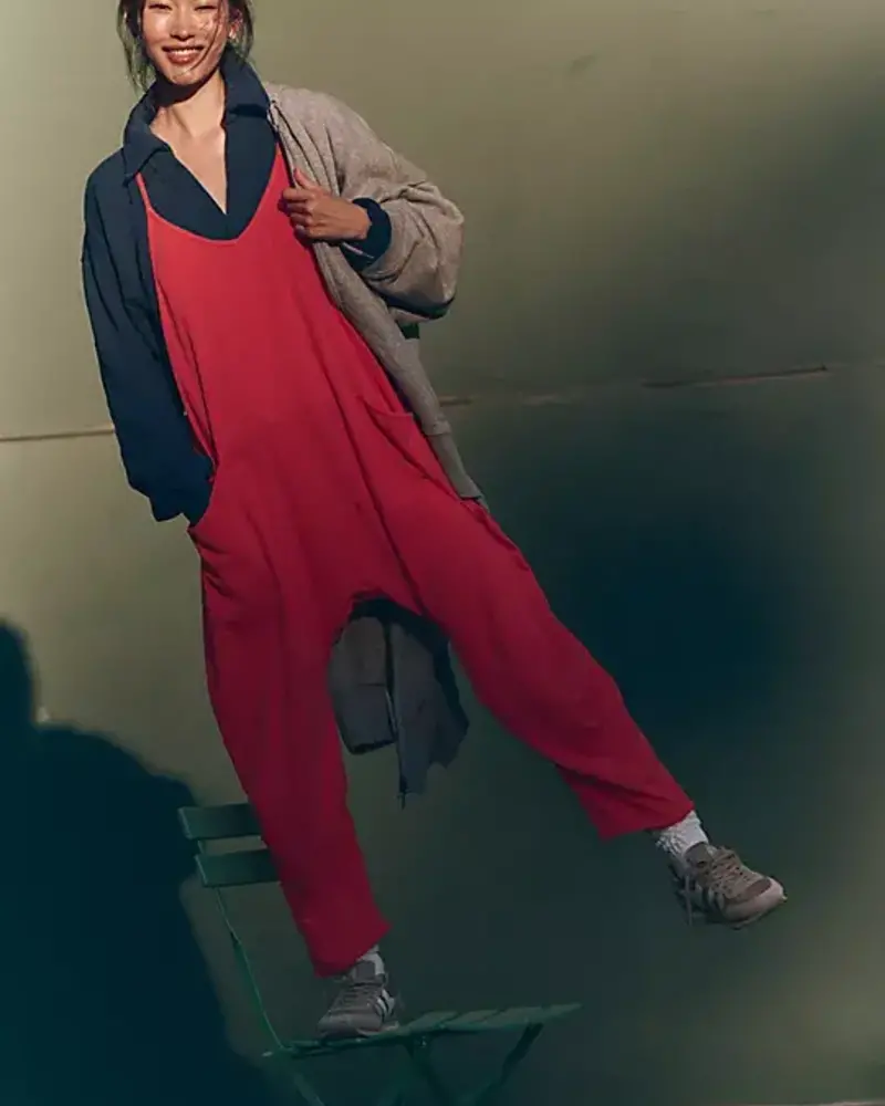 Free People Hot Shot Onesie | Winterberry