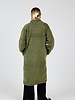 Laney Long Shearling Zip Jacket | Olive