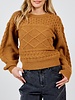 Jean Raised Knit Sweater