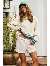 Free People Rio Sweatshirt | Ivory