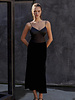 Nova Mix Media Midi Dress