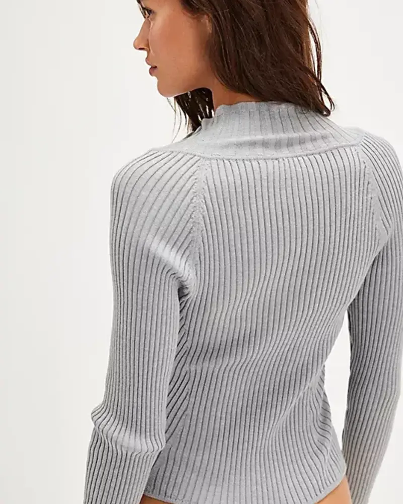 Free People Ready For It Bodysuit | Grey