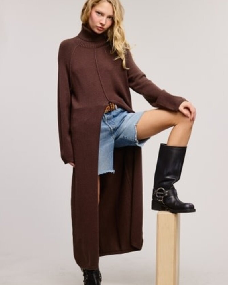 Long turtleneck tunic discount