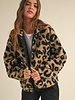 Sam Leopard Sherpa Jacket