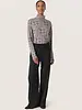 Hanadi Printed Rollneck | Grey