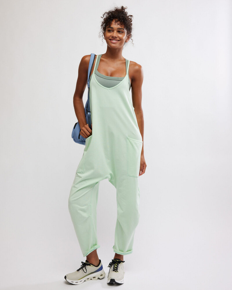 Free People Hot Shot Onesie | Pistachio