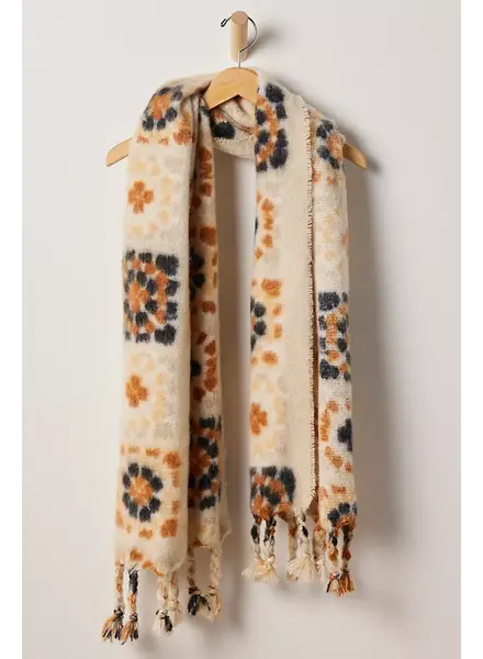 Free People Kaleidiscope Blanket Scarf | Ivory