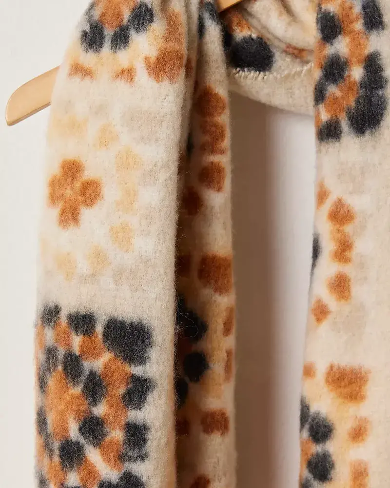 Free People Kaleidiscope Blanket Scarf | Ivory
