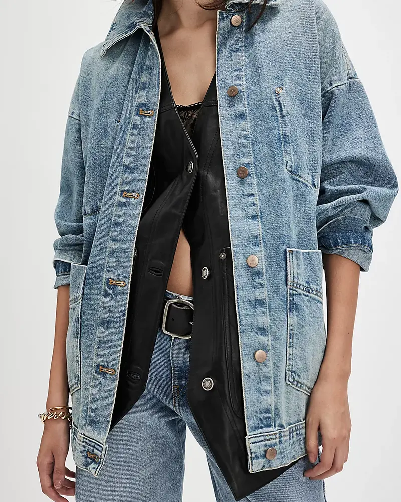 Free People Avery Denim Jacket