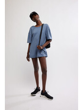 Free People Hot Shot Tee Romper | Sky