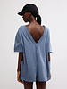 Free People Hot Shot Tee Romper | Sky