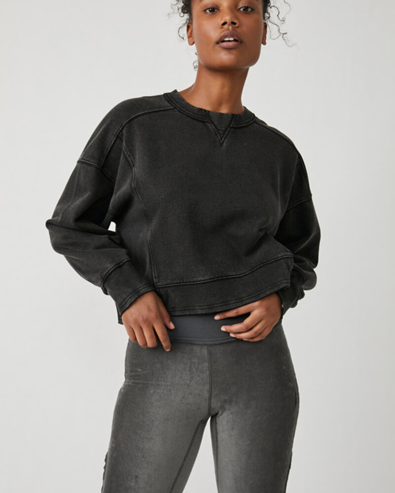Free People Intercept Pullover | Black