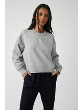 Free People Intercept Pullover | Heather Grey
