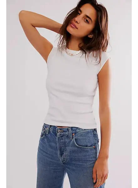 Free People Ever Had Tee| Ivory