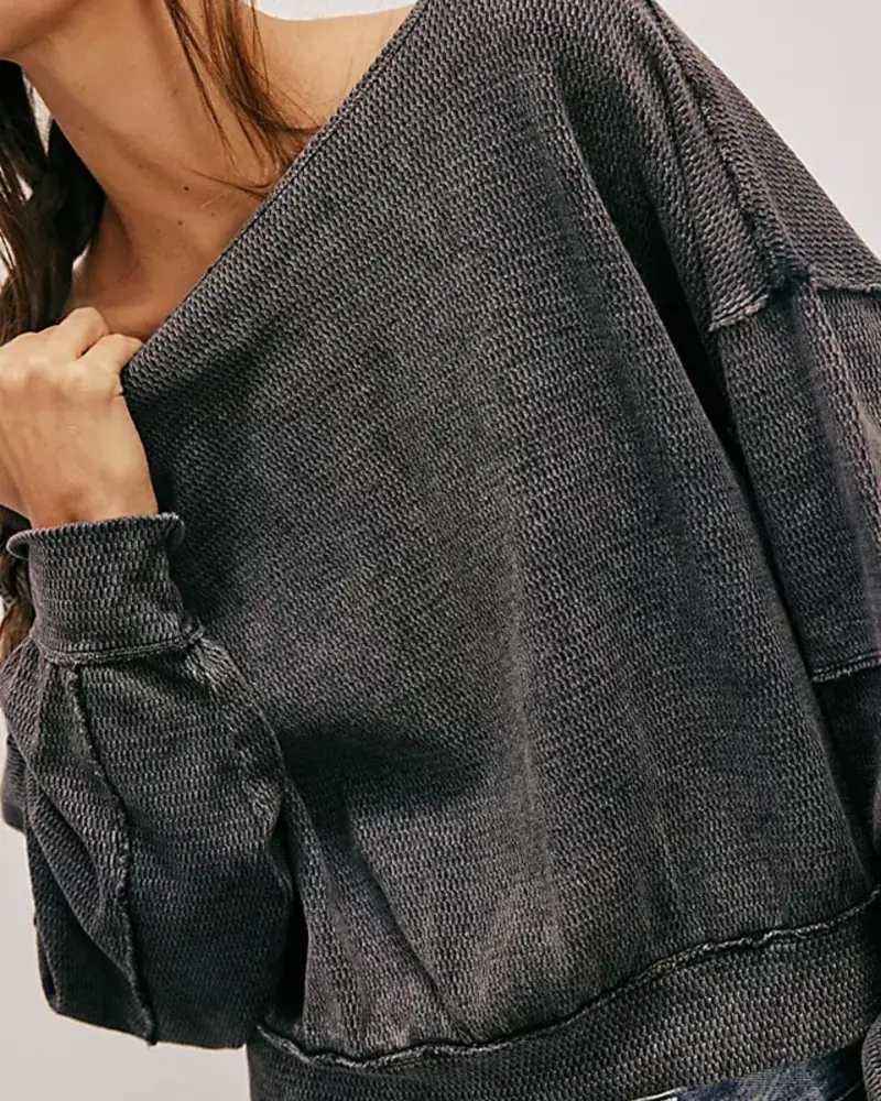 Free People Ife Pullover | Black