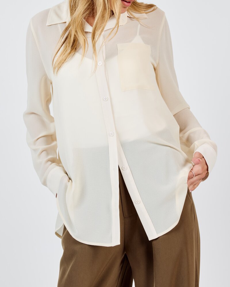All Invited Button Up Blouse