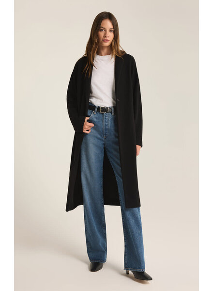 Z Supply Mason Knit Coat | Black
