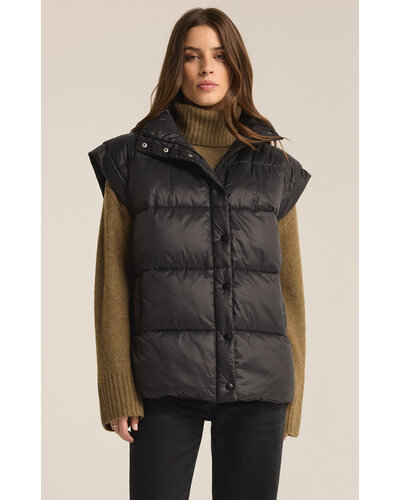 Sundown Oversized Puffer Vest - Thelma & Thistle