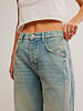 Free People Good Luck Mid-Rise Barrel Jeans | Kismet